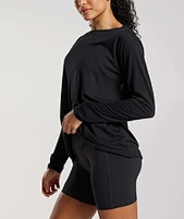 cut out long sleeve top